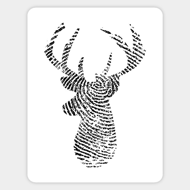 Big Buck Series: Buck Head Print (Black Graphic)
